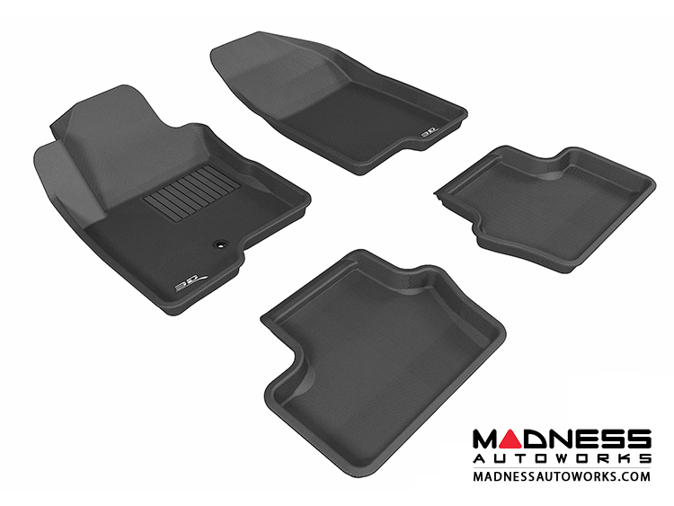 Jeep Compass Floor Mats (Set of 4) - Black by 3D MAXpider